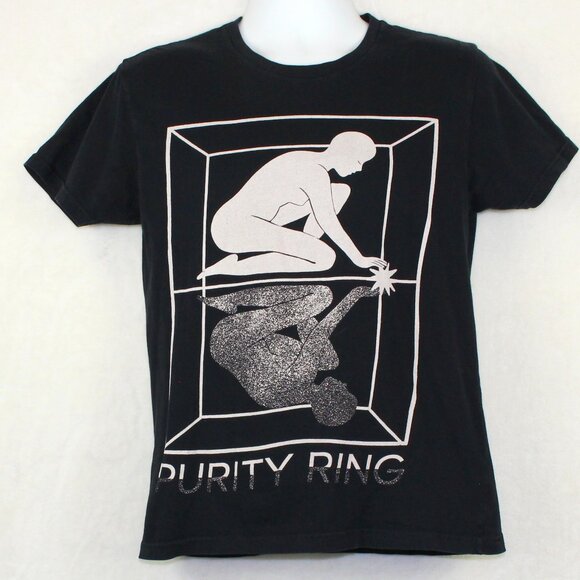 Purity Ring Band Quietest Feeling Graphic T-Shirt Mens Small - Picture 1 of 5